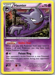Haunter 34/83 Generations Uncommon Pokémon Card