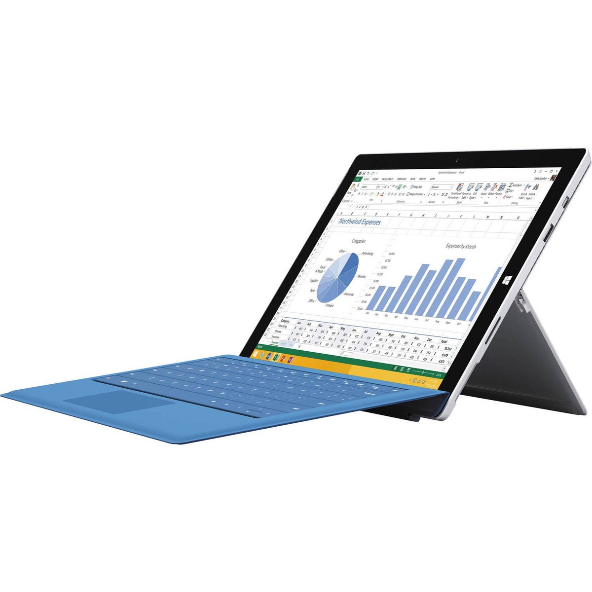 Microsoft Surface Pro 3 256GB タイプカバー&ペン付 Microsoft 12-inch Surface Pro 3 Tablet Core i5 8GB RAM 256