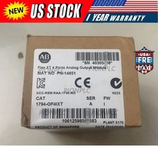 New Allen Bradley 1794-OF4IXT Flex XT 4-Point Analog Output Module US Free Tax