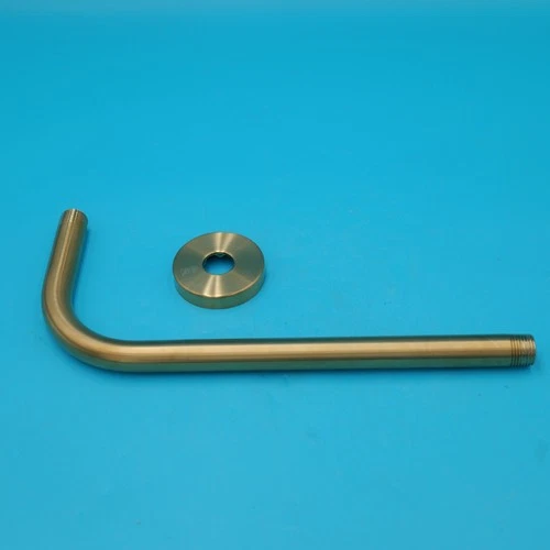 Signature Hardware SHRSA122BG 12-3/8" Wall Mounted Shower Arm and Flange - Picture 3 of 4