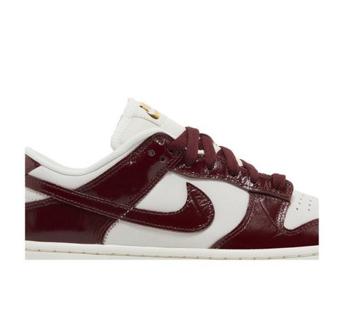 Nike Dunk Low Lux Phantom Red Croc Gum Sole FJ2260 004 Wmns 11.5 Men’s Size 10 - Picture 5 of 6