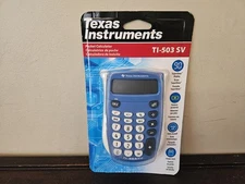 Texas Instruments TI-503 SV SuperView Basic Pocket Calculator  