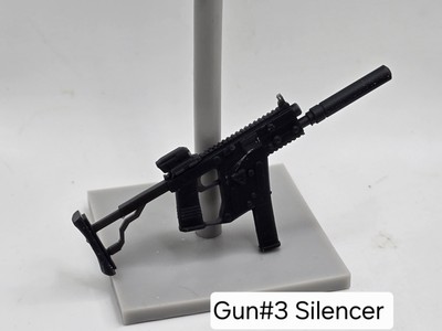 3d Printed KRISS VECTOR UNFOLDED GUN#3  Classified LEGENDS 1/12 SCALE