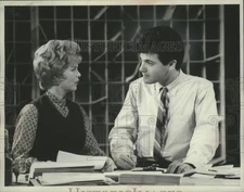 1962 Press Photo Cynthia Pepper welcomes Tommy Sands in "The Inner Panic"