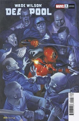 WADE WILSON DEADPOOL #1 VARIANT 1:25 FABRIZIO DE TOMMASO VARIANT MARVEL COMICS