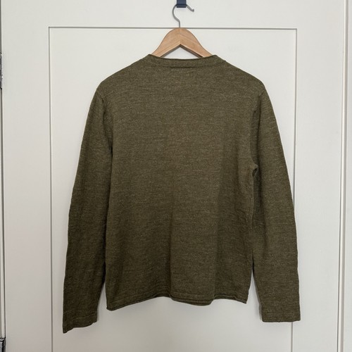 Lucky Brand Shirt Mens Size M Olive Green Welterweight Henley Pullover Outdoor - Picture 5 of 10