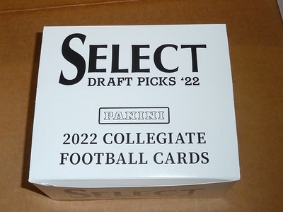 2022 Panini Select Draft Picks FOOTBALL 12 PACK CELLO FAT VALUE PACK BOX