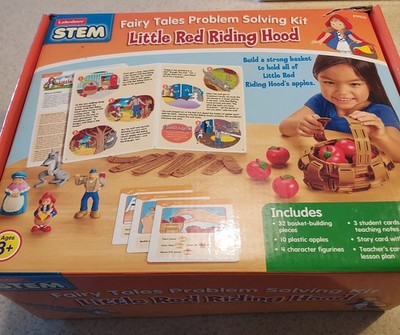 LAKESHORE STEM FAIRY TALES PROBLEM SOLVING KIT LITTLE RED RIDING HOOD STEM