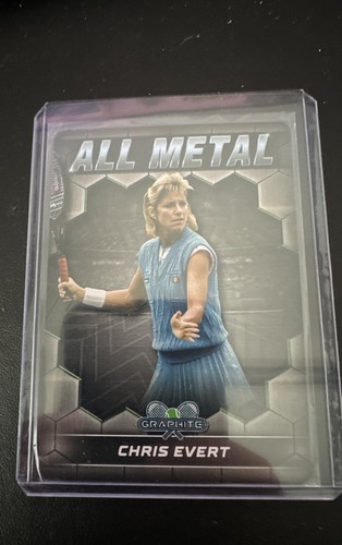 Chris Evert #ALM-8 2024 Topps Graphite All Metal card