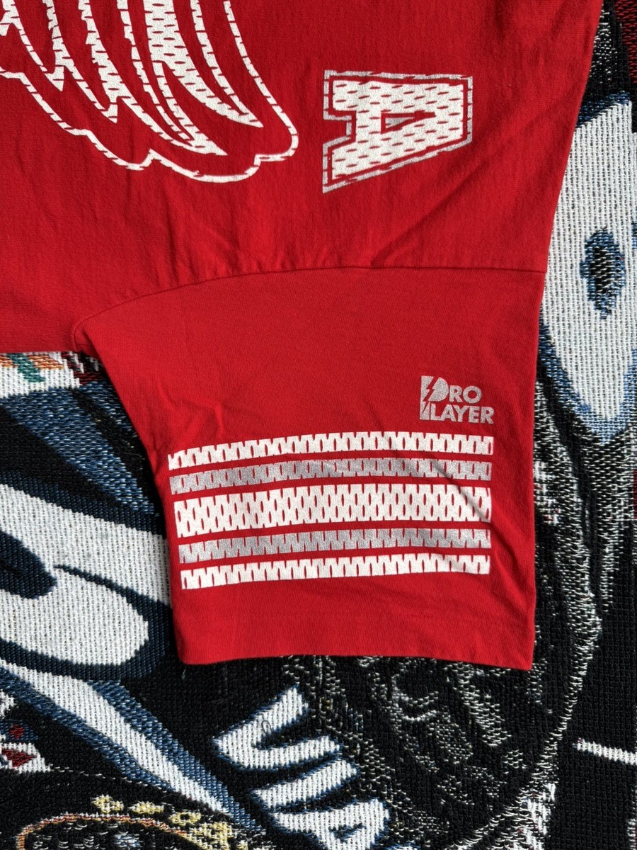 Vintage Salem Sportswear Detroit Red Wings Sergei Fedorov Jersey Tshirt Large View 3