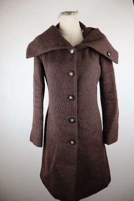 MAX&CO MANTEL JACKE WOLLE ALPAKA DAMEN GR 38 WOMAN WOOL COAT VINTAGE CASUAL