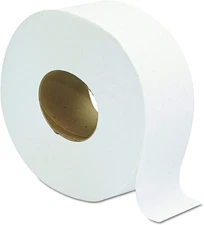 Economy Toilet Paper 1 Ply 9" Core 3 Rolls Bathroom Toilet Tissue Household