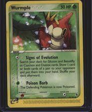 Pokémon TCG EX Ruby & Sapphire Wurmple 78/109 DAMAGED on eBay