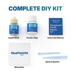 Temporary Tooth Filling and Repair Kit for Cap and Bridge Restoration