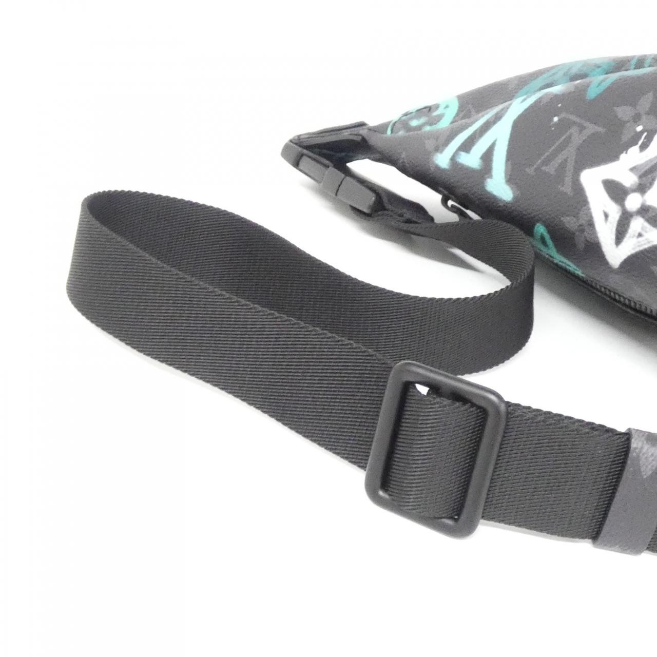 Authentic LOUIS VUITTON Monogram Eclipse (LV graf… - image 4