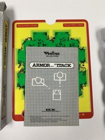 Armor Attack Vectrex GCE 1982 - 100% COMPLETE CIB - Box Manual Overlay Tray