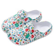 Arch Support Nurse Clogs for Women and Men, Adjustable Buckle Mules Non Slip ...