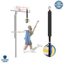 Volleyball Spike Trainer with Resistance Band for Improved Power Technique