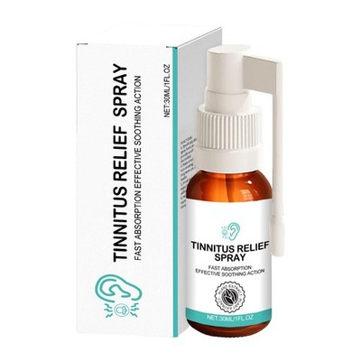 MediLisk Tinnitus-Linderungsspray für Ohrensausen, Tinnitus-Behandlungen zur Vo