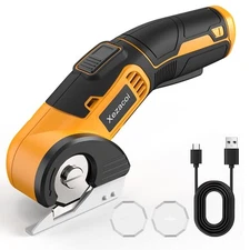 Electric Cardboard Cutter - Cordless Electric Scissors for Cardboard with Saf...