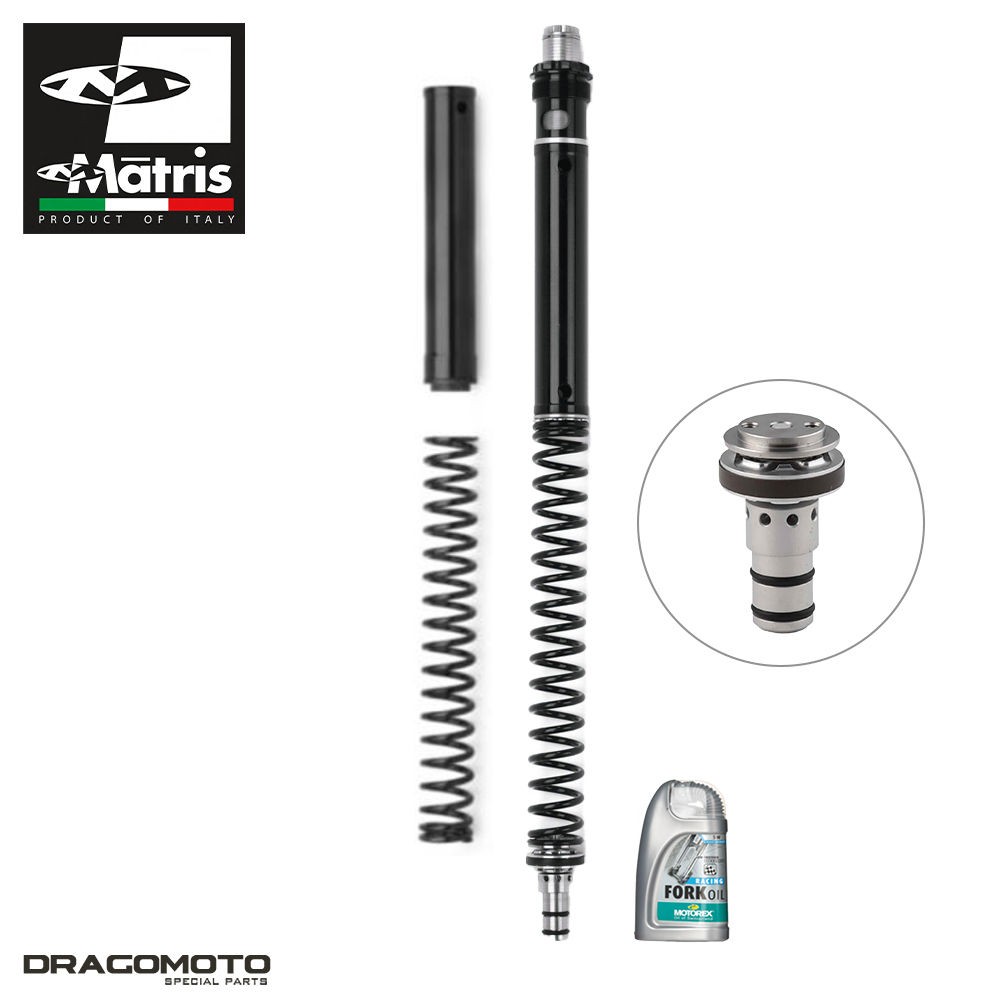 Kit fourche TRIUMPH Bonneville T120 Matris, l'excellence d'une suspension en Ergal