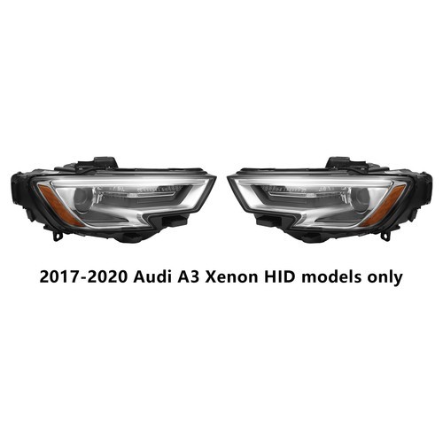 Xenon/HID Headlight Assembly Headlamp(s) Left/Right For 2017-2019 2020 Audi A3 - Bild 2 von 51