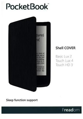 PocketBook Cover Shell für Touch HD 3, Touch Lux 4, Basic Lux 2, straight...
