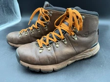Danner Mountain 600 Men's 4.5" Leather WP Hiking Boots Brown Size 8.5 D