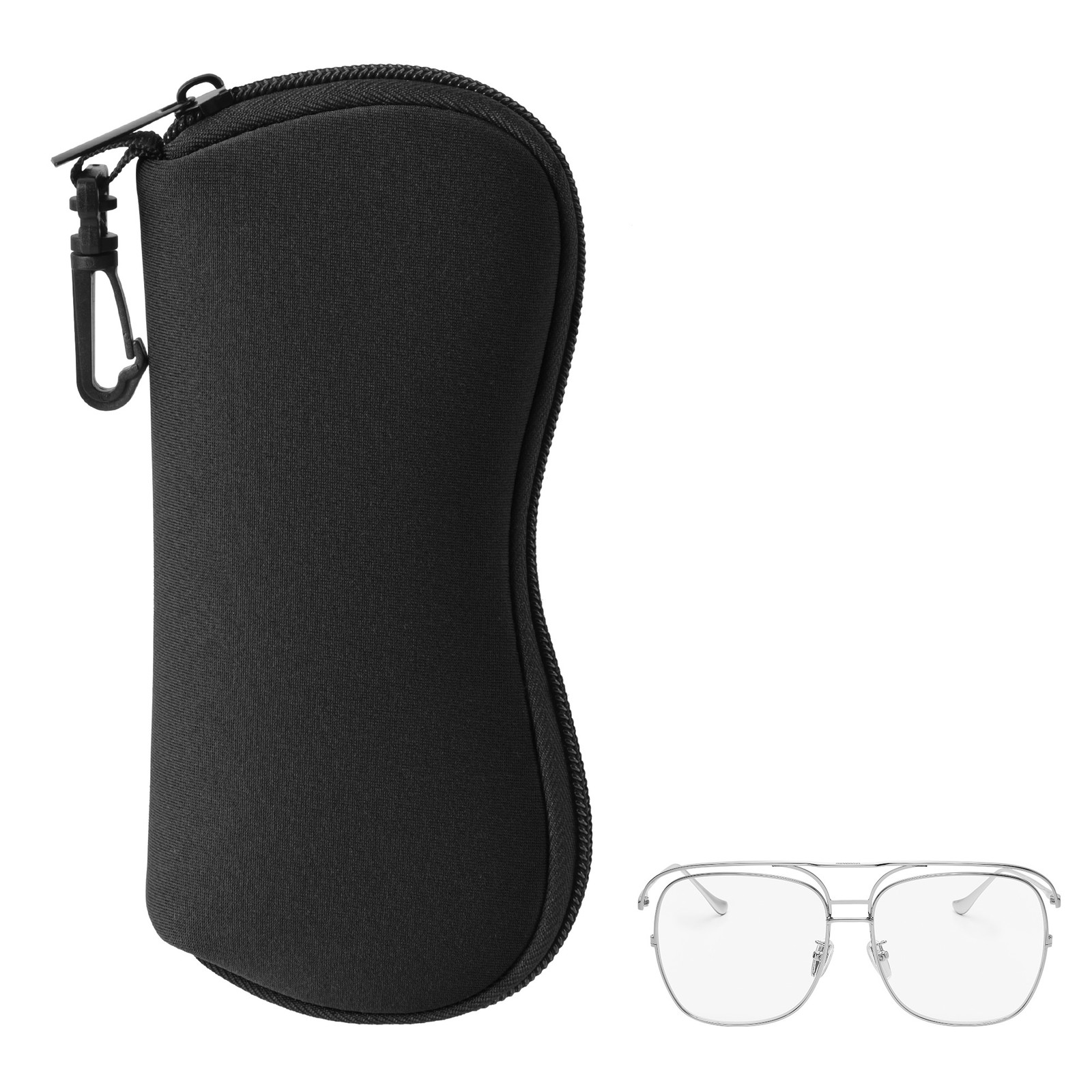 Brillenetui aus Neopren - Tasche fr Brille oder Sonnenbrille - Etui Case weich 1790₽