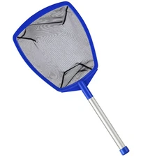 Pool Skimmer Net, Hot Tub Spa & Pool Cleaner, 26.3" Aluminum Pole, Ultra Fine Me