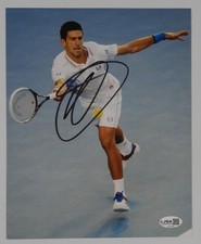 Novak Djokovic JSA Autograph Signed 8 x 10 Tennis Star