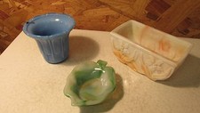 3 Pieces Old Akro Agate