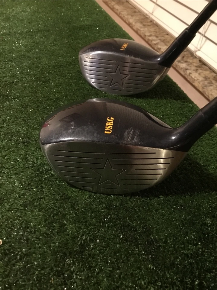 USKG Tungsten Stainless Steel 17-4 3-5 Woods Set Juniors Graphite Shafts - Image 2 of 4
