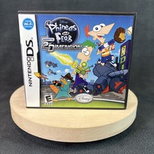 Nintendo DS - Phineas and Ferb: Across the 2nd Dimension - Complete/CIB - Tested