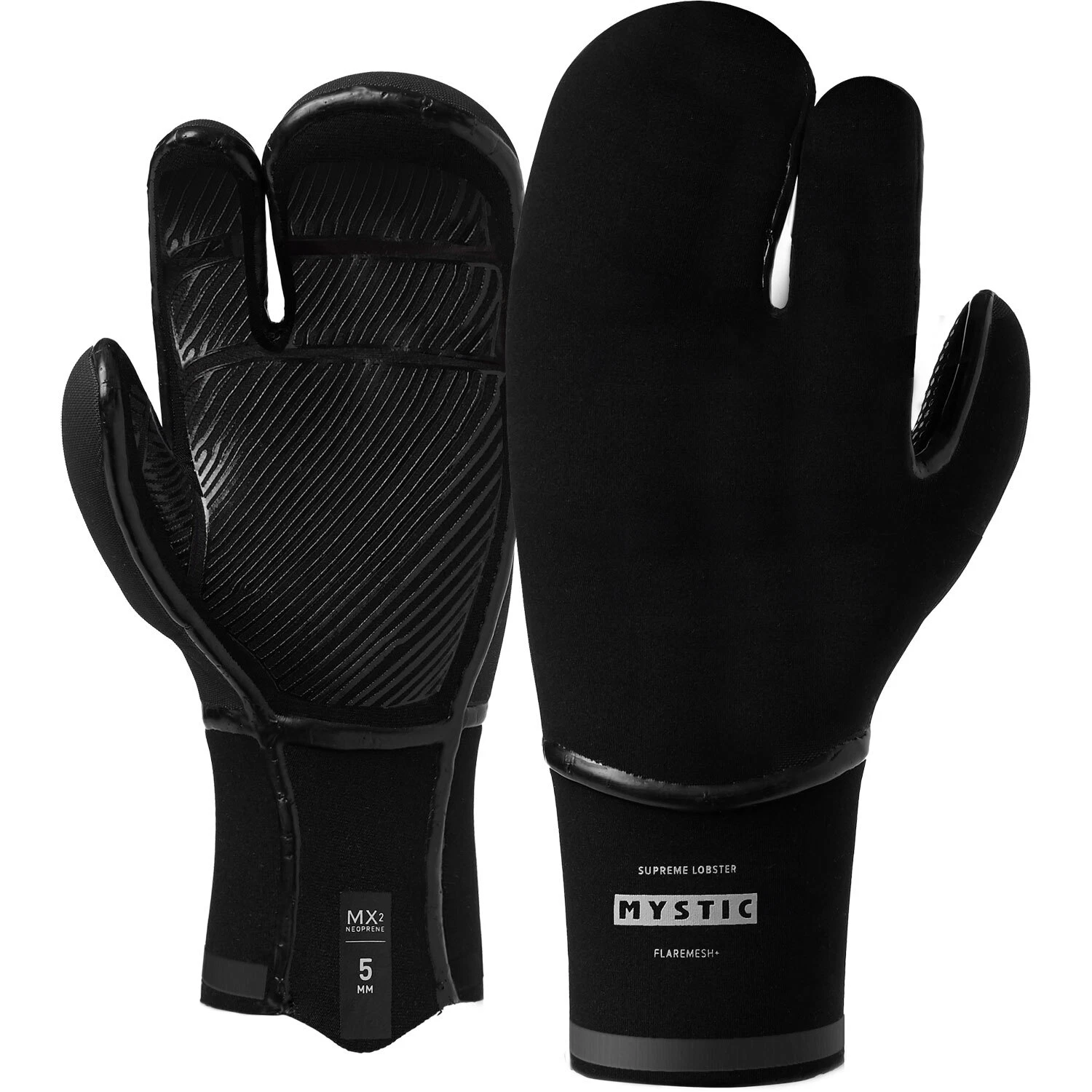 Gants de combinaison 5 mm Mystic Supreme Lobster Gloves   Noir