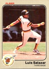 1983 Fleer Baseball - Pick Choose Your Cards List 4