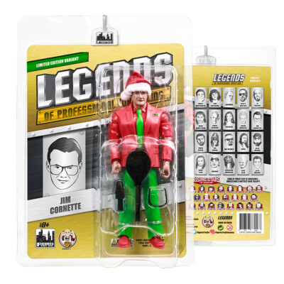 Legends of Professional Wrestling Series Figures: Jim Cornette Christmas Variant