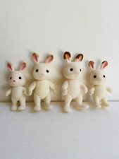 Sylvanian Families Chocolate Rabbit Family Figures Calico Critters