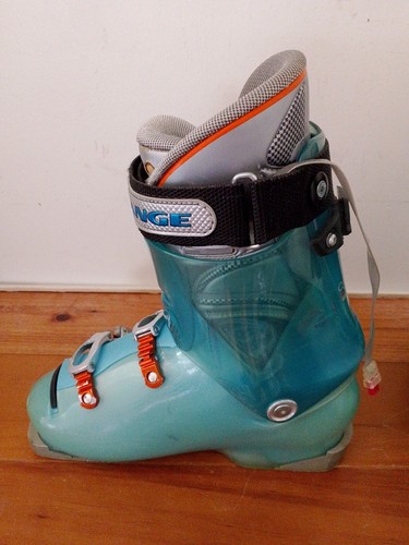 Set Of Lange Women's Exclusive Ski Boots Surefoot size 25.5 & Bag Pack Heated - Picture 5 of 21