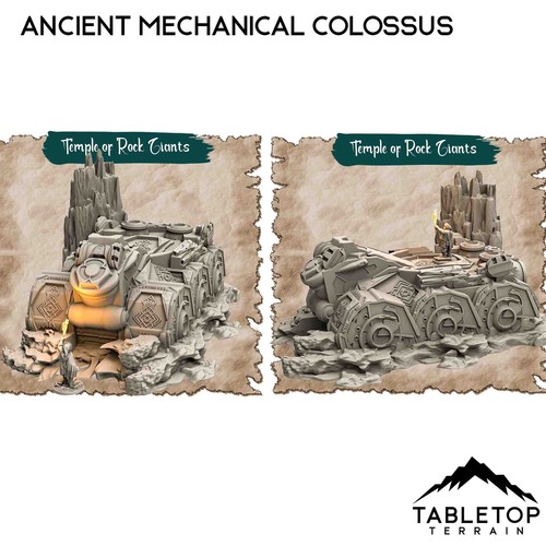 Temple of the Rock Giants - Thematic Dungeon Terrain - Fantasy Tabletop Terrain - Picture 3 of 10