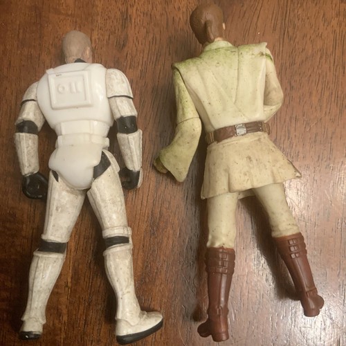 Star Wars Obi Wan Kenobi Jedi 3.75” Figure luke Skywalker storm trooper lot 2 - Picture 6 of 9