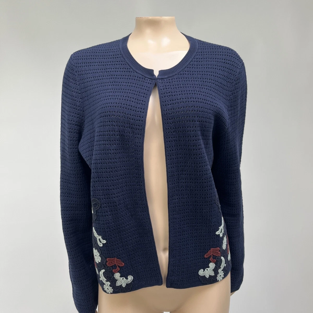 Tory burch blue clearance cardigan