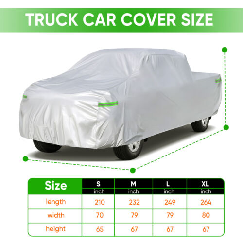 Cubierta impermeable resistente a los rayos UV para camioneta Ford Toyota Tacoma - Imagen 12 de 19