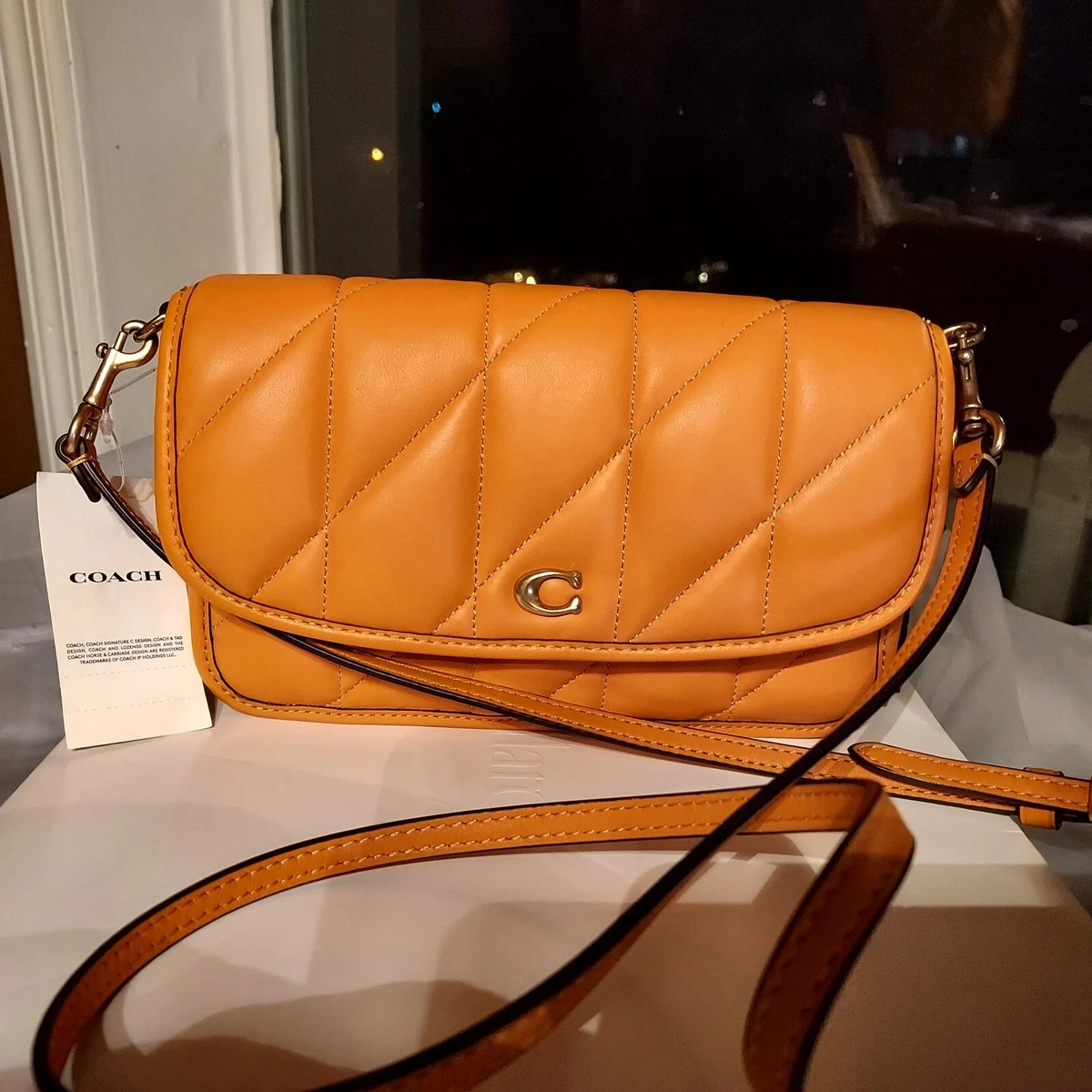 COACH Hayden Leather Crossbody Bag