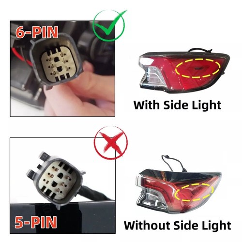 For 2020-2022 Ford Escape Right Passenger Side Outer Tail Light Rear Brake Lamp - Picture 2 of 7