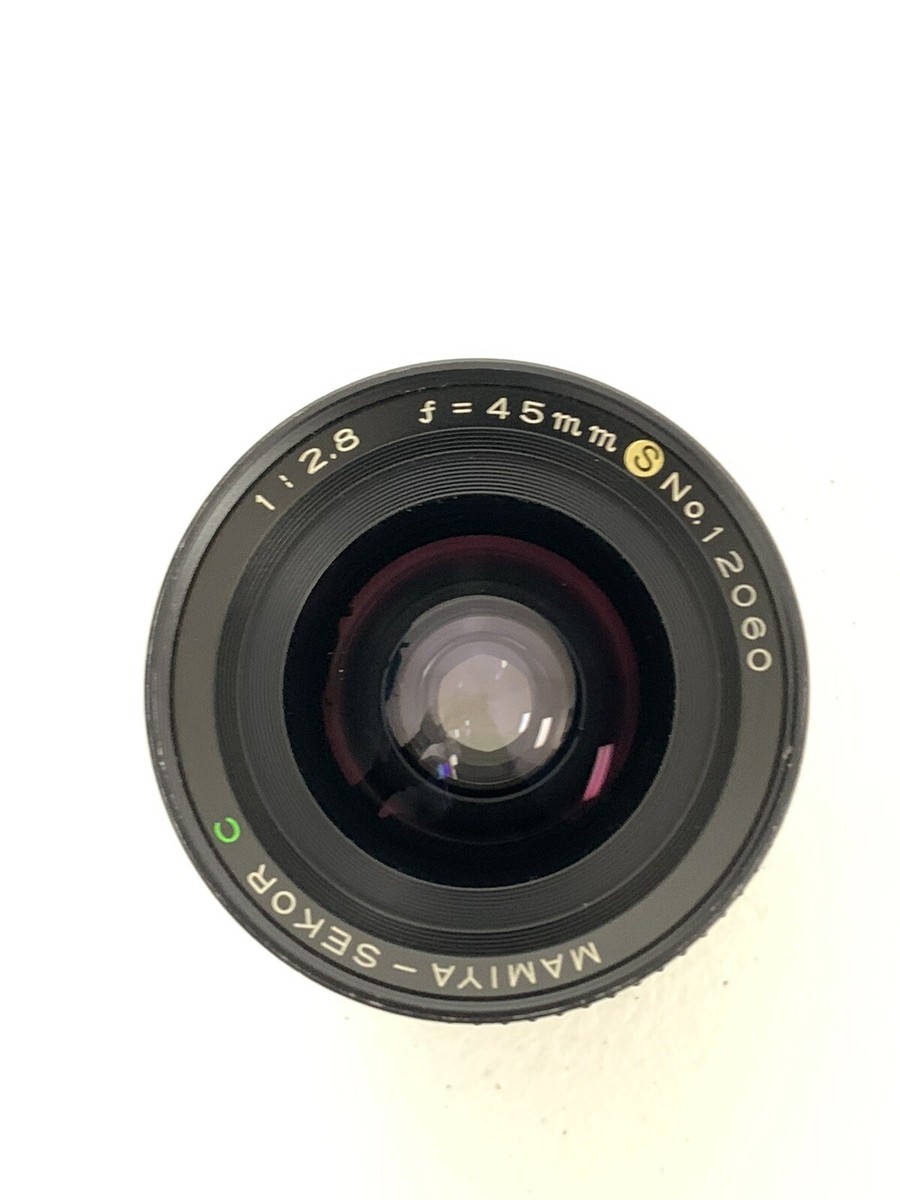 Mamiya M645 Sekor C 80mm f/2.8 & 45mm Sekor f/2.8 | eBay