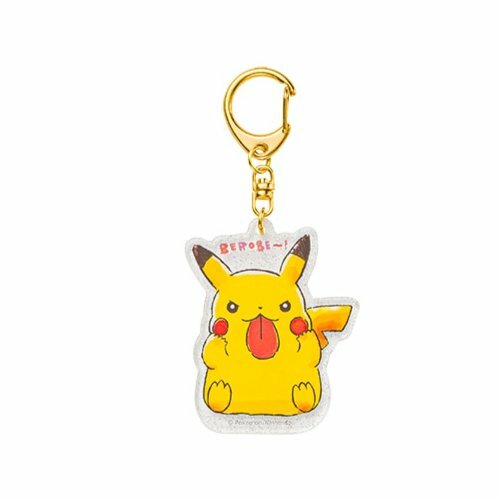 Pokemon Center Original BEROBE ~! Acrylic Charm Key chain #1 Pikachu