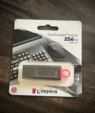 256GB Kingston Technology Data Traveler Exodia USB3.2 Type A Flash Drive - Black