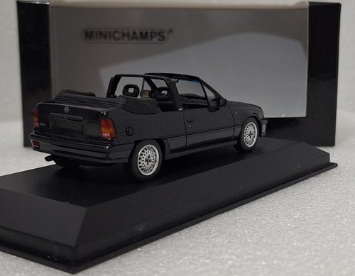 (3) Opel Kadett GSI Cabriolet 1989 Black 1:43 Minichamps 400045931 SUPERB!! - Picture 2 of 15