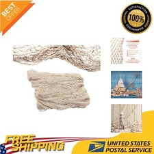Transform Spaces with 14ft Cotton Fish Nets - Perfect for Coastal Parties